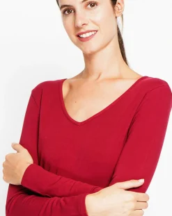 New Assuili Sous-pull Marilyne bordeaux