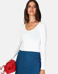 Femme Assuili Sous-pull Marilyne naturel