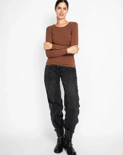 Clearance Assuili Sous-pull Senda marron