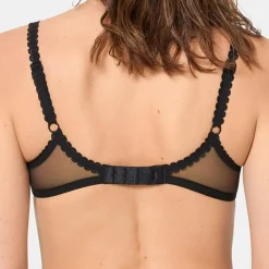 Femme Playtex Soutien-gorge avec armatures Flower Elegance noir