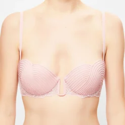 Discount La Perla Soutien-gorge balconnet Garnet rose