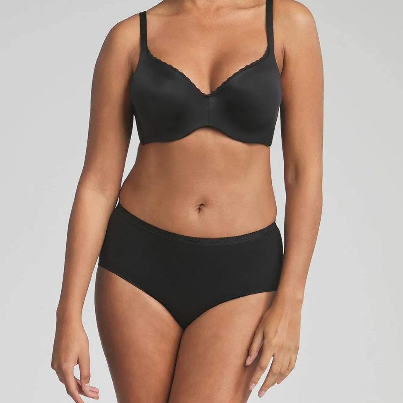 Clearance Playtex Soutien-gorge coque amovibles armatures 24H Soft Absolu noir