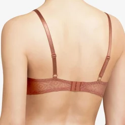Outlet Chantelle Soutien-gorge coques push-up avec mousse Réaumur rose canyon