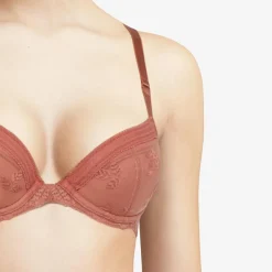 Outlet Chantelle Soutien-gorge coques push-up avec mousse Réaumur rose canyon