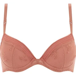 Outlet Chantelle Soutien-gorge coques push-up avec mousse Réaumur rose canyon