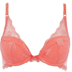 Outlet Chantelle Soutien-gorge coques Push-Up avec mousse Opéra rose goyave