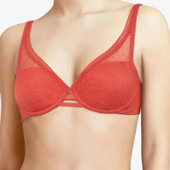 Femme Chantelle Soutien-gorge coques spacer Marceau orange thé épicé