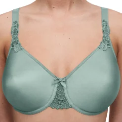 Clearance Chantelle Soutien-gorge Enveloppant Moulé avec armatures Hedona vert treillis