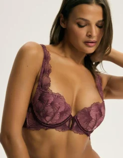 Femme Esotiq Soutien-gorge K Cecylia Rose Poudre