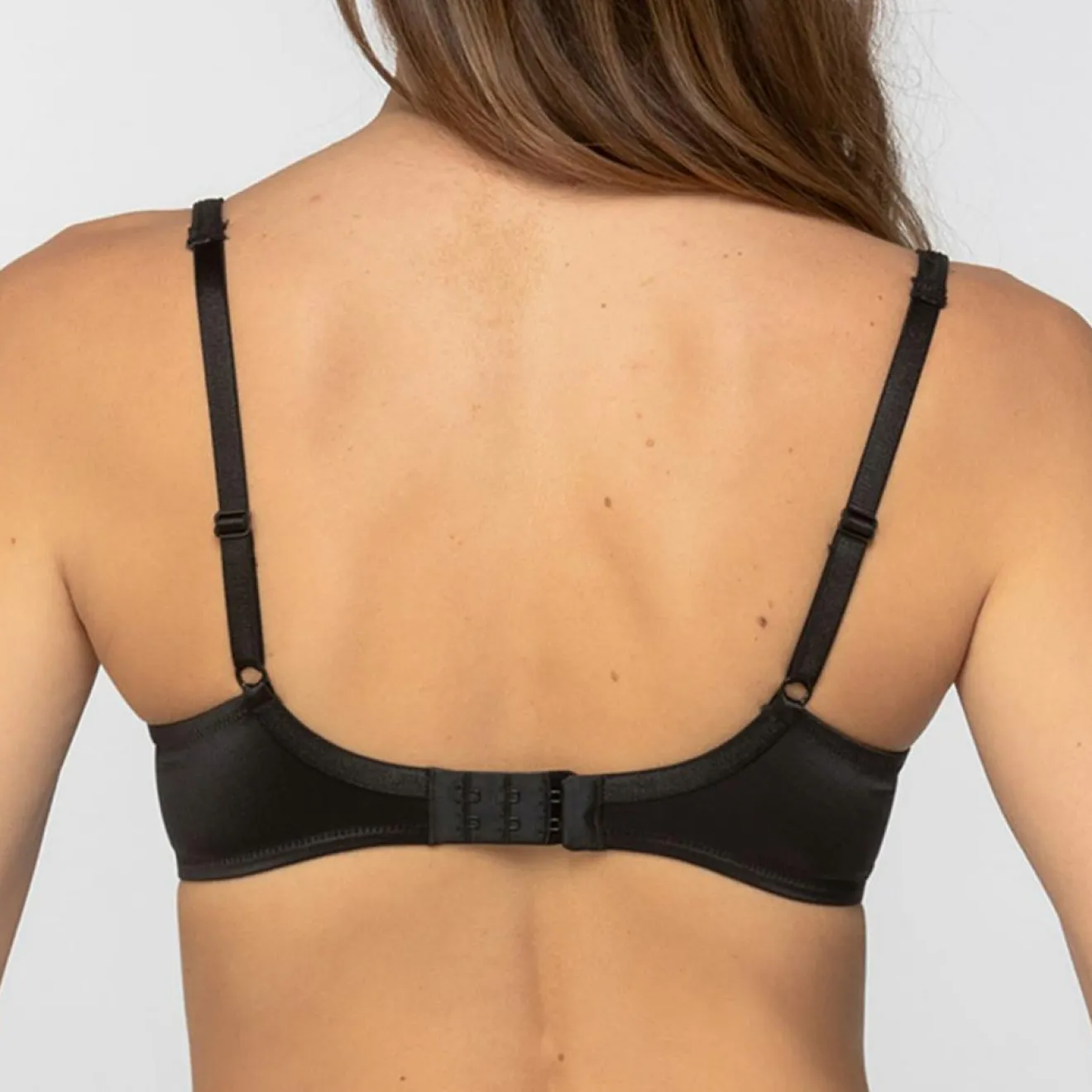 Sale Playtex Soutien-gorge Micro Support effet satiné noir