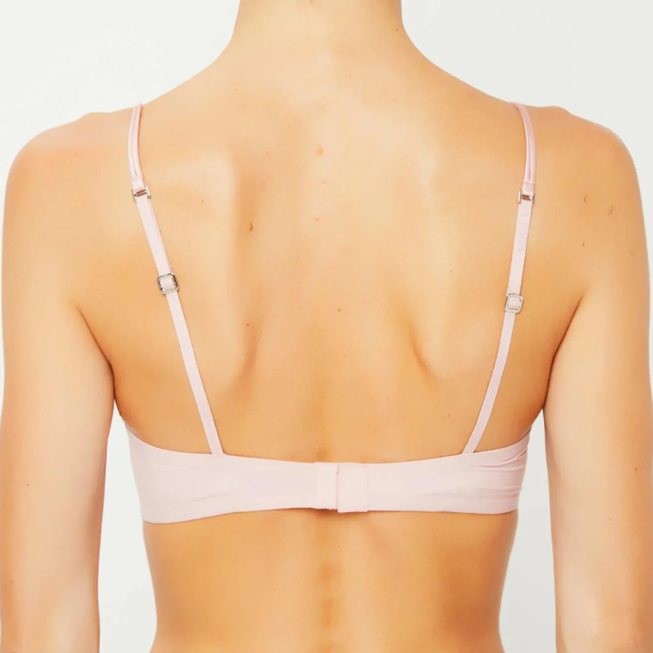 New La Perla Soutien-gorge paddé Elements rose poudré/rouge