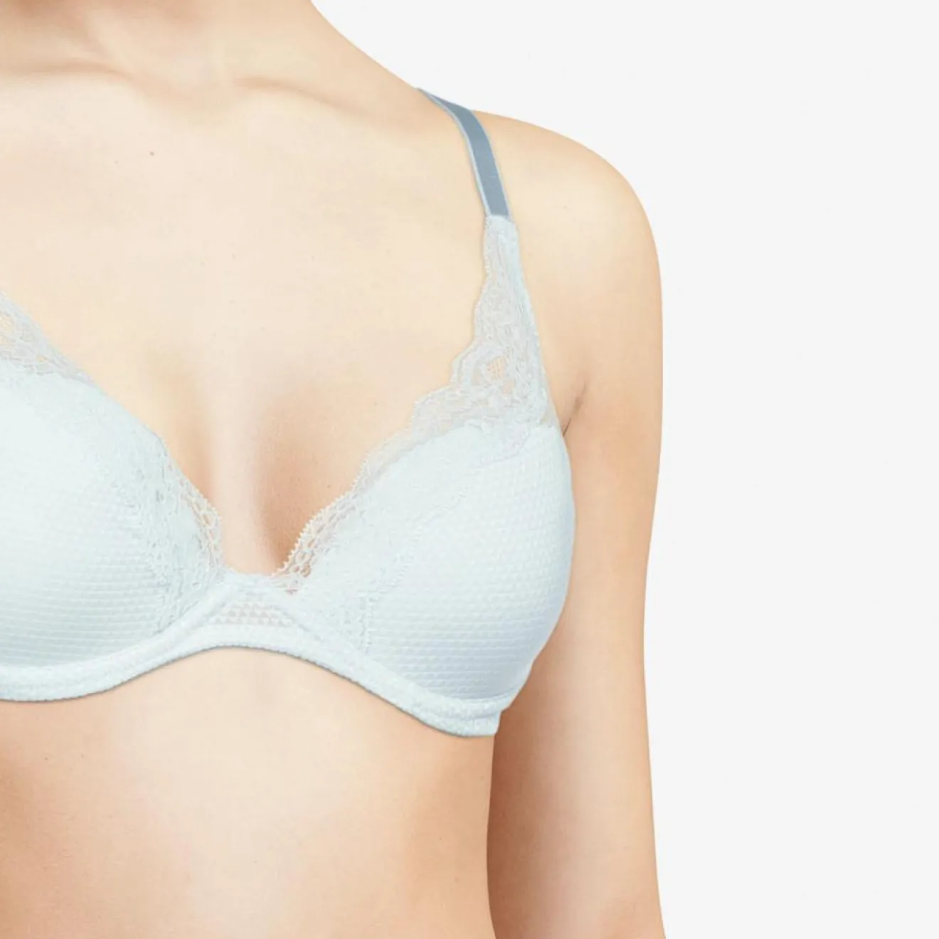 Femme Passionata Soutien-gorge plongeant Brooklyn bleu clair