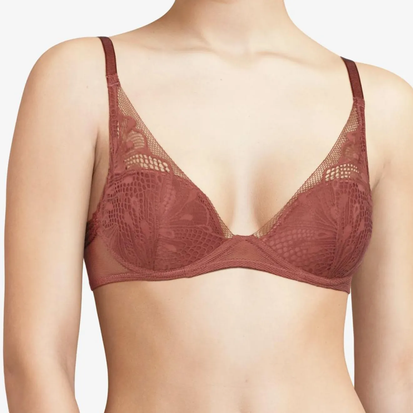 Best Passionata Soutien-gorge plongeant Thelma terracotta