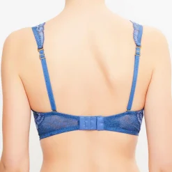 Femme La Perla Soutien-gorge push-up amovible Amethyst denim