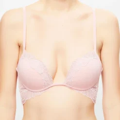 Discount La Perla Soutien-gorge push-up sans armatures Garnet rose