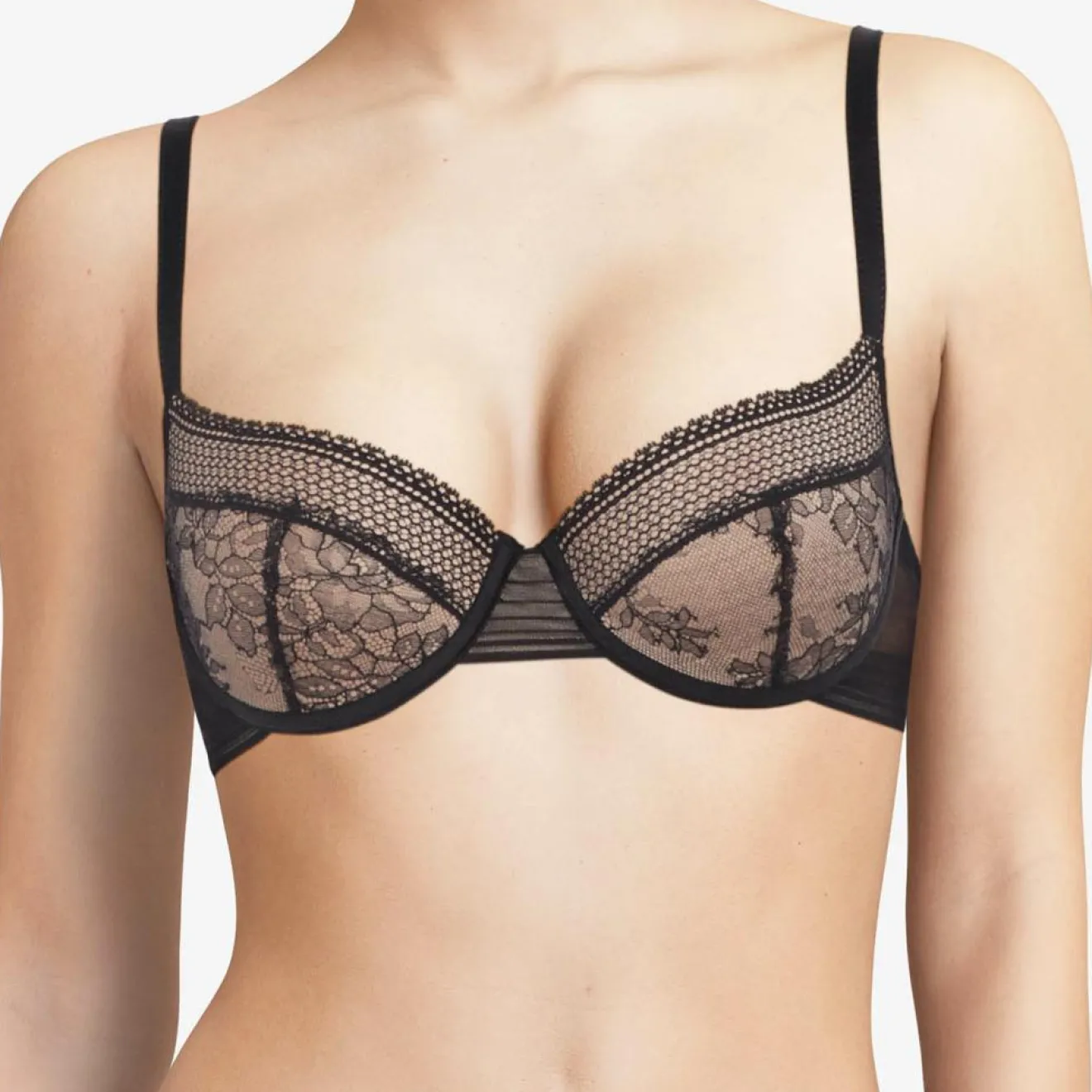 Femme Passionata Soutien-gorge push-up Sukeban noir