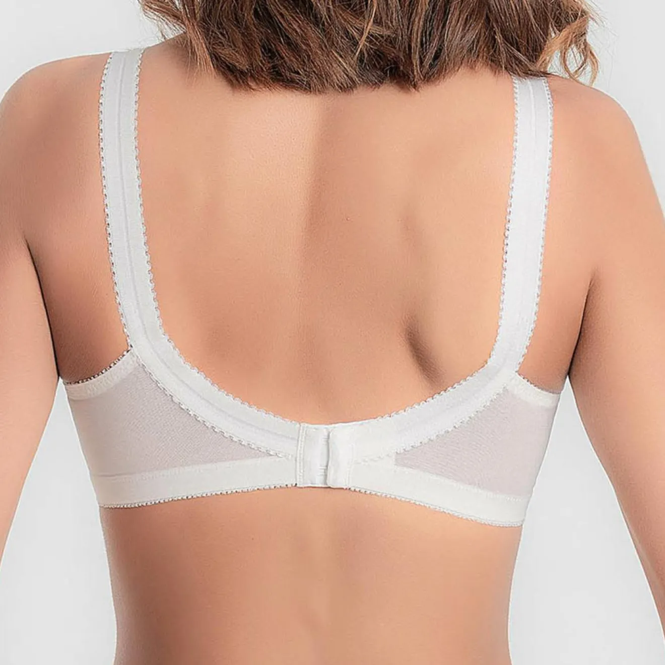 Clearance Playtex Soutien-Gorge sans armatures Coeur Croisé blanc