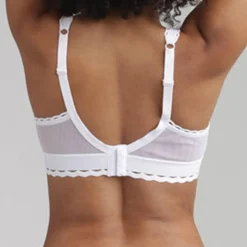 New Playtex Soutien-gorge sans armatures Coeur Croisé Féminin blanc