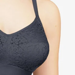 Femilet Soutien-gorge soft sans armatures Norah gris bleu