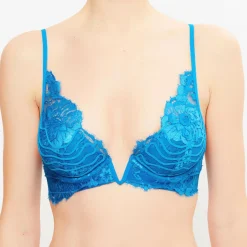 Hot La Perla Soutien-gorge triangle coques Desert Rose bleu canard
