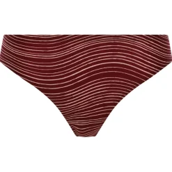 Femme Chantelle String Softstretch imprimé ondes framboise