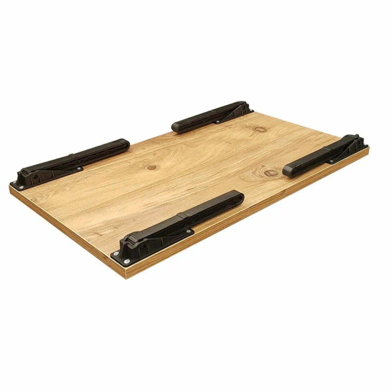 Wooden Art Support pour ordinateur portable Gusto pin/noir - 35x60x24.5 cm