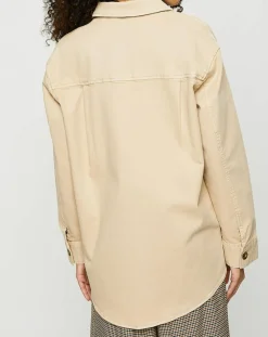 Femme Esprit Surchemise en Coton bio collection EDC by écrue