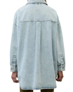 Femme Marc O'Polo Surchemise en jean poches bleu clair