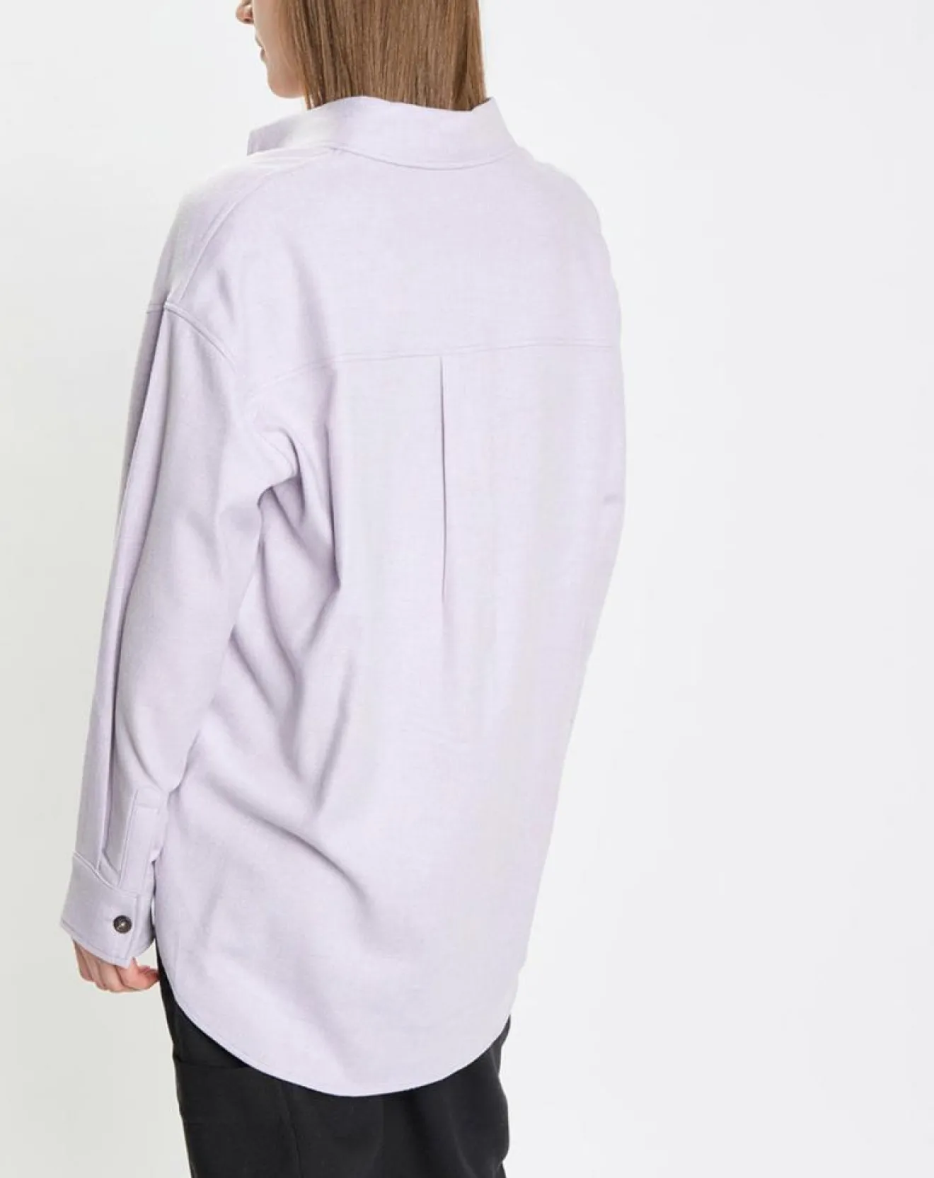 Femme Marc O'Polo Surchemise en Laine mélangée violet clair