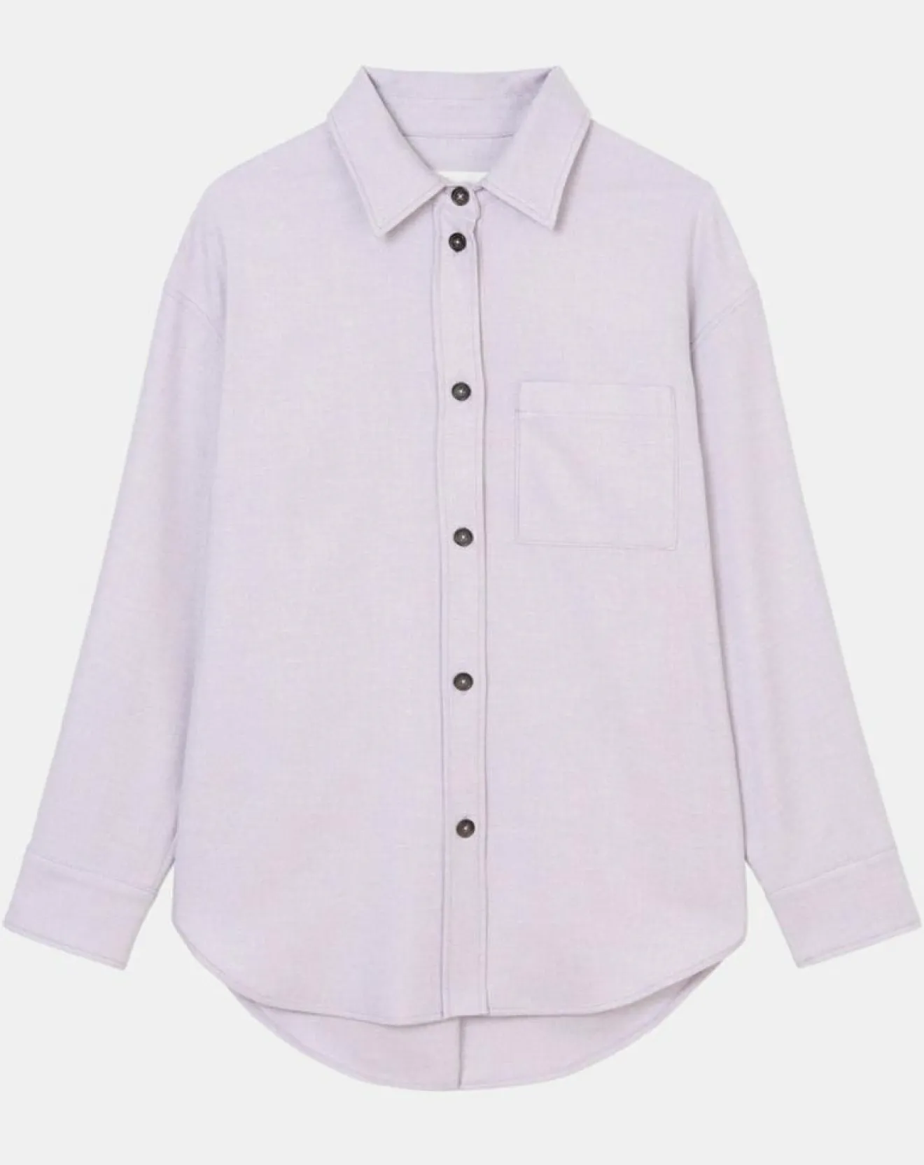 Femme Marc O'Polo Surchemise en Laine mélangée violet clair