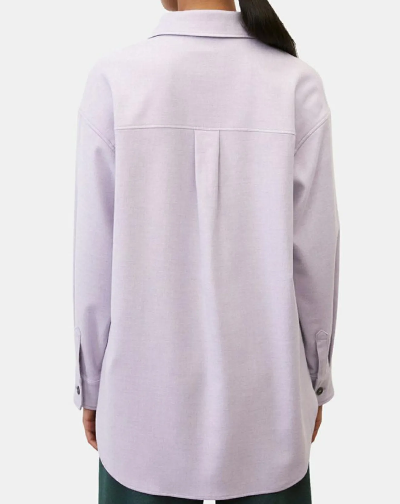Femme Marc O'Polo Surchemise en Laine mélangée violet clair