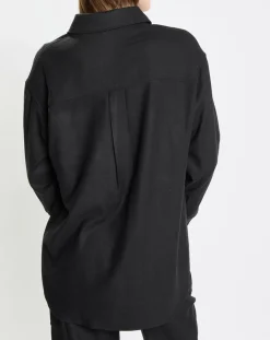 Femme Marc O'Polo Surchemise en Laine mélangée noire