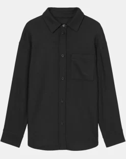 Femme Marc O'Polo Surchemise en Laine mélangée noire