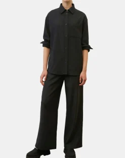 Femme Marc O'Polo Surchemise en Laine mélangée noire