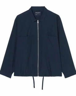 Homme Marc O'Polo SurChemise Oversize Coton Organic bleu marine
