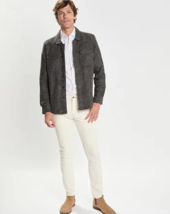 Homme Hackett London Surchemise Regular Fit en Flanelle imprimée Prince de Galles marron