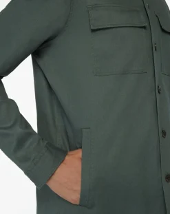 Homme Hackett London Surchemise Regular Fit Worker verte