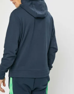 New Hackett London Sweat à capuche Aston Martin Racing bleu marine/vert