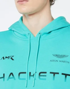Homme Hackett London Sweat à capuche Aston Martin Racing bleu moyen