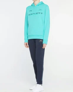 Homme Hackett London Sweat à capuche Aston Martin Racing bleu moyen