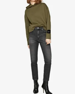 Sale Pepe Jeans Sweat à capuche Patch kaki