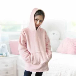 Enfant Home Deco Factory Sweat à Capuche rose