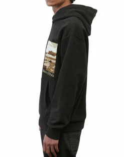 Homme Marc O'Polo Sweat 100% Coton Bio Artwork noir