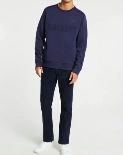 Homme Hackett London Sweat Aston Martin Racing bleu marine