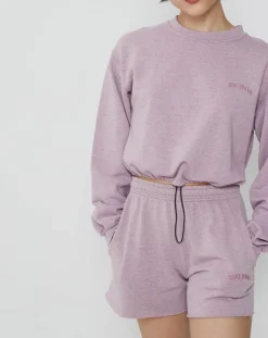 Sale BDG by Urban Outfitters Sweat bubble hem rose clair