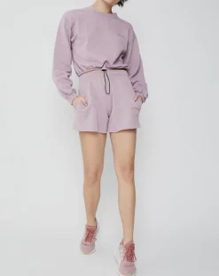 Sale BDG by Urban Outfitters Sweat bubble hem rose clair