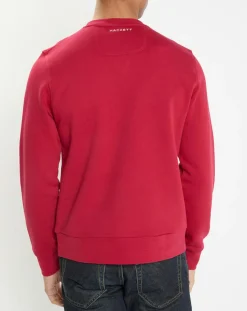 Hot Hackett London Sweat col rond Aston Martin Racing rouge