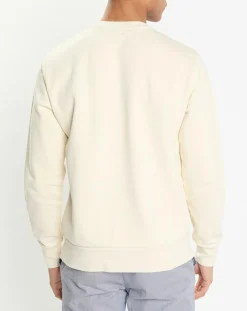 Hackett London Sweat col rond écru