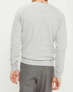 Homme Faguo Sweat col rond Darney gris