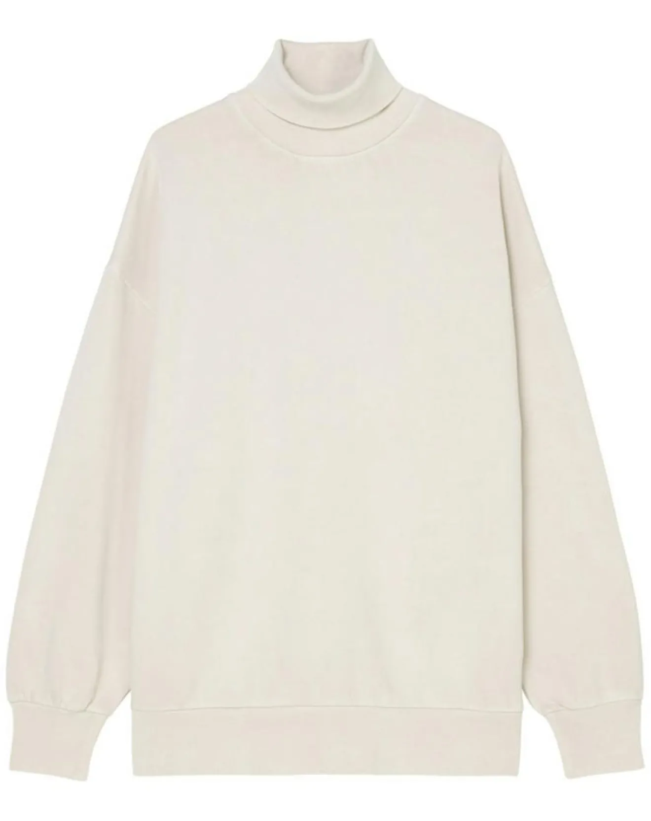 Femme Marc O'Polo Sweat col roulé molletonné écru